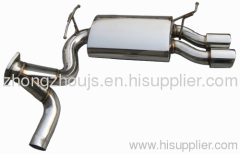 muffler double muffler exhaust exhaust muffler for car