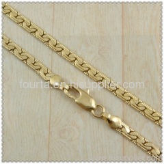 18k gold plated necklace 1420096