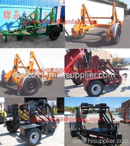 Cable Conductor Drum Carrier Cable Reel Trailer