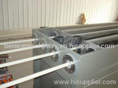 PVC four cavity pipe production line water tank
