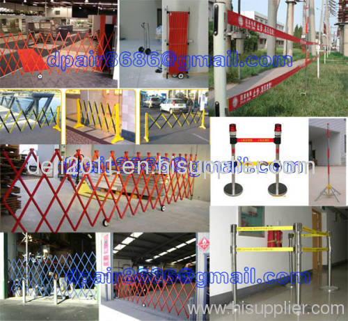 Expandable barrier&extensible fence &retractable barrier fibreglass safety barrier