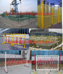 Security mesh fences with barriers/ polyrope electric fence