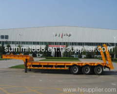 lowbed semi-trailer