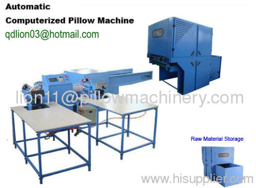 Automatic computerized pillow machine