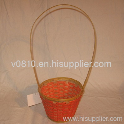 handle basket gift basket flower basket