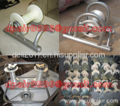 Triple Roller Cable Rollers Cable Guide And Roller Stand