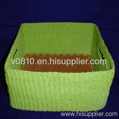 paper rope-paper cloth basket