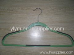 NON-SLIP PLASTIC HANGER