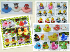 Rubber Bath Ducky in Various Design
