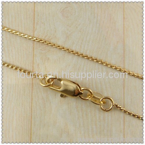 18k gold plated necklace 1420145