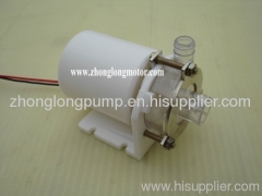 brushless DC water circulating pump for medical device