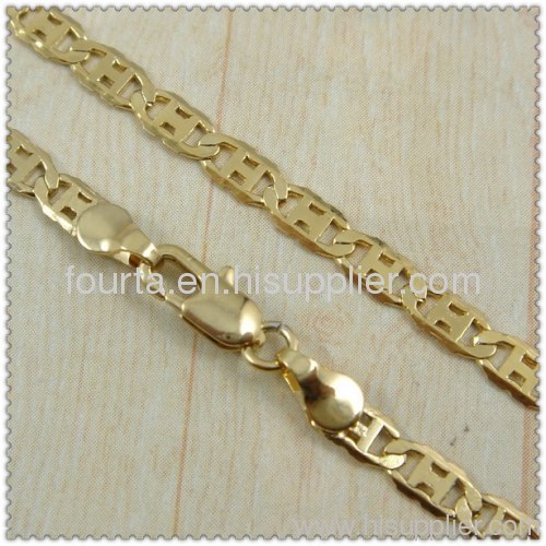 18k gold plated necklace