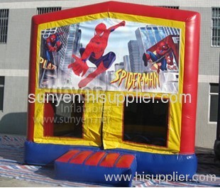 Spiderman inflatable bouncer