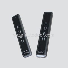 Automatic door plastic push button switches