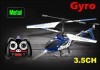 wholesale promotion 3.5 channel metal rc helicopter +gyro rc toy toy children toys