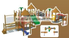 Amusement Outdoor Playground /Wooden Playground
