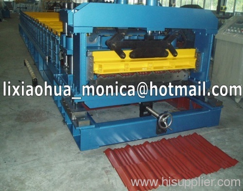 glazed tile roll forming machine