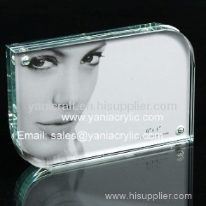 acrylic photo frame