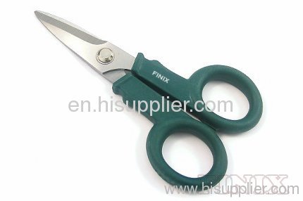 5.5" Nylon+Fiber Grip Electricians Scissors