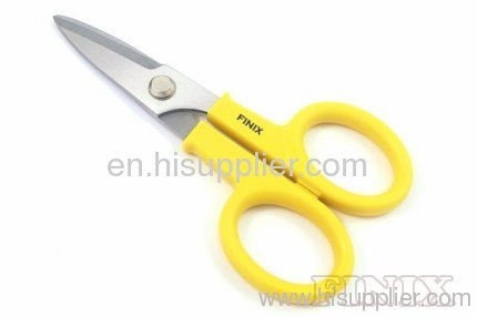 5.5" ABS Plastic Grip Electricians Scissors