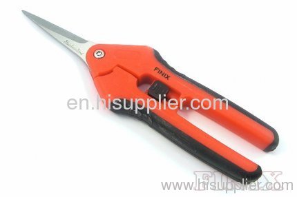 6.5" PP+TPR Plastic Grip Electricians Scissors