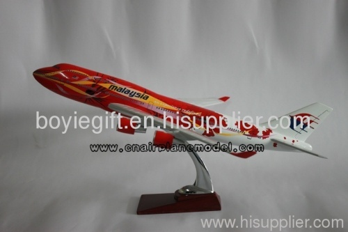 Airplane Model B747-400 Malaysia