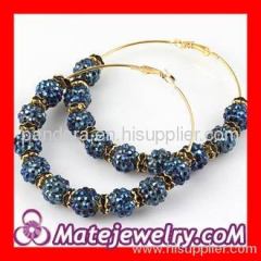 Red Basketball Wives Hoop Earrings