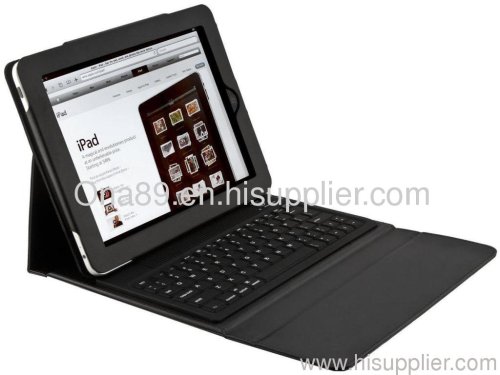 Folio Leather Case Smart Cover With Bluetooth Keyboard