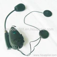 Noise Cancellation,500m Bluetooth Helmet Intercom with FM radio