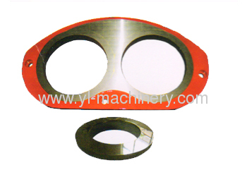 High Chromium Alloy Cast Iron Spectacle Wear Plate