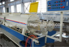 PVC threading pipe machine