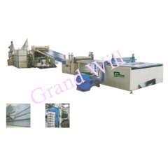 PE carbon spiral pipe production line