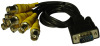 BNC Cable/Connector with OSD Control Function, PVC Jacket and 0.0165 Electrical Resistivity