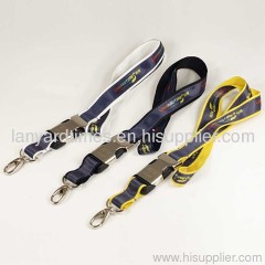 Satin ribbon lanyards