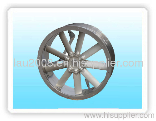 Aluminum axial flow fan