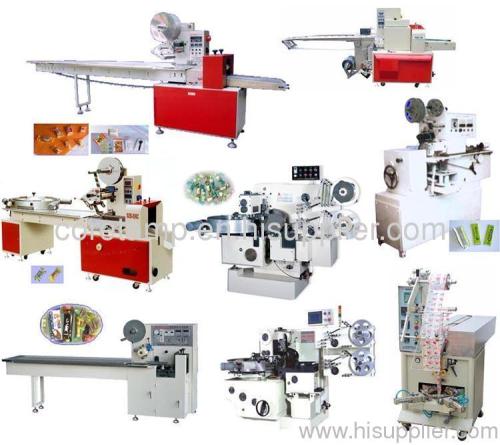 lollipop packing machine with automatic feeder