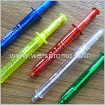 Syringe shape pen