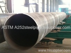 EN10219-2 SSAW steel pipe