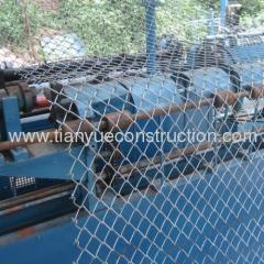 chain link fence machine