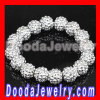 cheap Silver Resin Beads Basketball Wives Bracelets suppliers