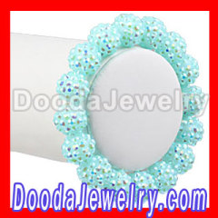 cheap Resin Beads Basketball Wives Bracelet jewelry Wholesale