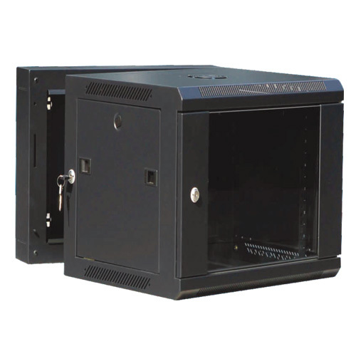 Wall mount network cabinet