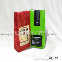 side gusset plastic coffee bag