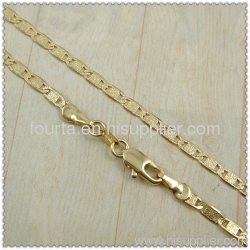 18k gold plated necklace 1420250