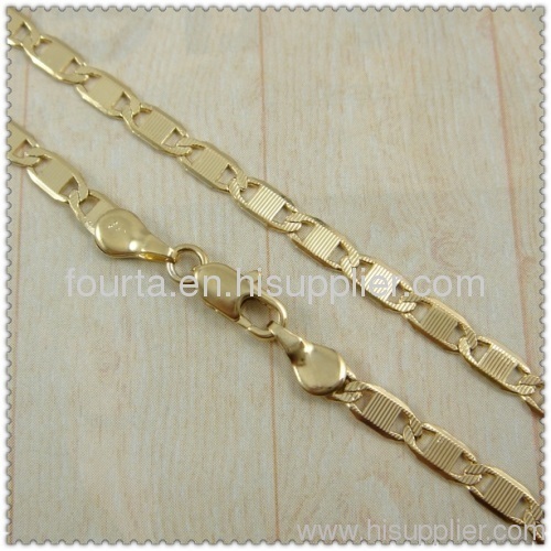 18k gold plated necklace 1420299