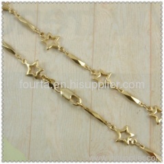 18k gold plated necklace 1420343