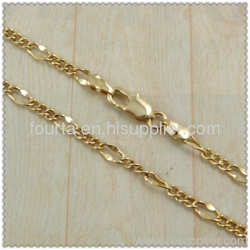 18k gold plated necklace 1420350