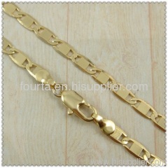 18k gold plated necklace 1440013