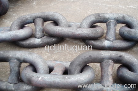 Marine galvanized chain