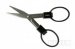 3.75" BLACK Color Zinc-Alloy Handle Safety Folding Scissors